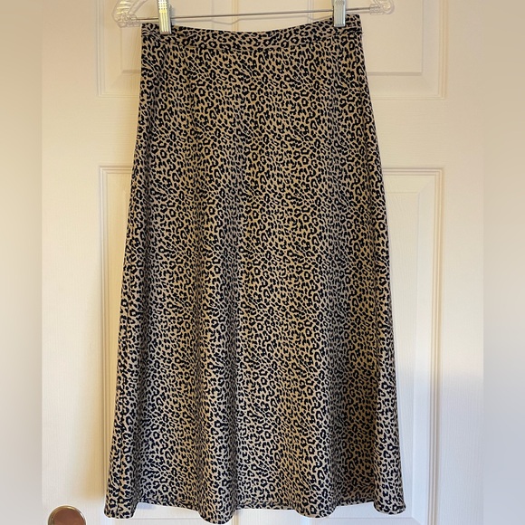 J. Crew Dresses & Skirts - Leopard J. Crew Midi